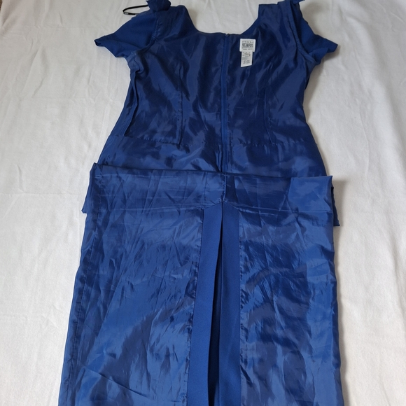 R & M Richards Royal Blue Maxi Skirt - Picture 12 of 14